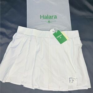 Breezeful™ High Waisted Pleated 2-in-1 Pocket Adjustable Buckle Micro Mini Quick